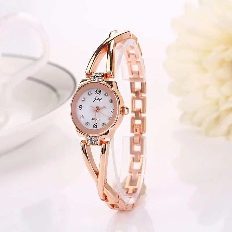 Women's Stainless Steel Quartz Bracelet Watch