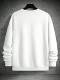 Manfinity Men's Drop Shoulder Long Sleeve Casual Sweatshirt