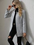 Elegant Open Front Coat