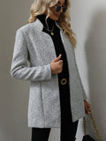 Elegant Open Front Coat