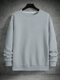 Manfinity Men's Drop Shoulder Long Sleeve Casual Sweatshirt