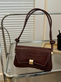 Retro Lightweight Business Casual Flap Bag