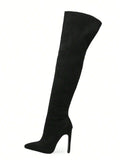 Women's high heel Boots with Side Zipper