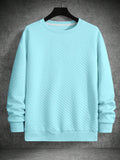 Manfinity Men's Drop Shoulder Long Sleeve Casual Sweatshirt
