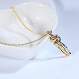 Hug Pendant Couple Necklace for Men & Women