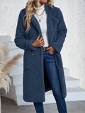 LUNE Warm Shearling Long Coat for Autumn and Winter