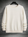 Manfinity Men's Drop Shoulder Long Sleeve Casual Sweatshirt
