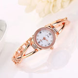 Women's Stainless Steel Quartz Bracelet Watch