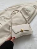 Retro Lightweight Business Casual Flap Bag
