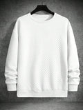 Manfinity Men's Drop Shoulder Long Sleeve Casual Sweatshirt