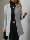 Elegant Open Front Coat